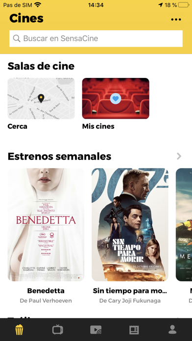 SensaCine - Cine y Series Screenshot