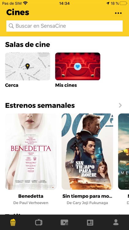 SensaCine - Cine y Series