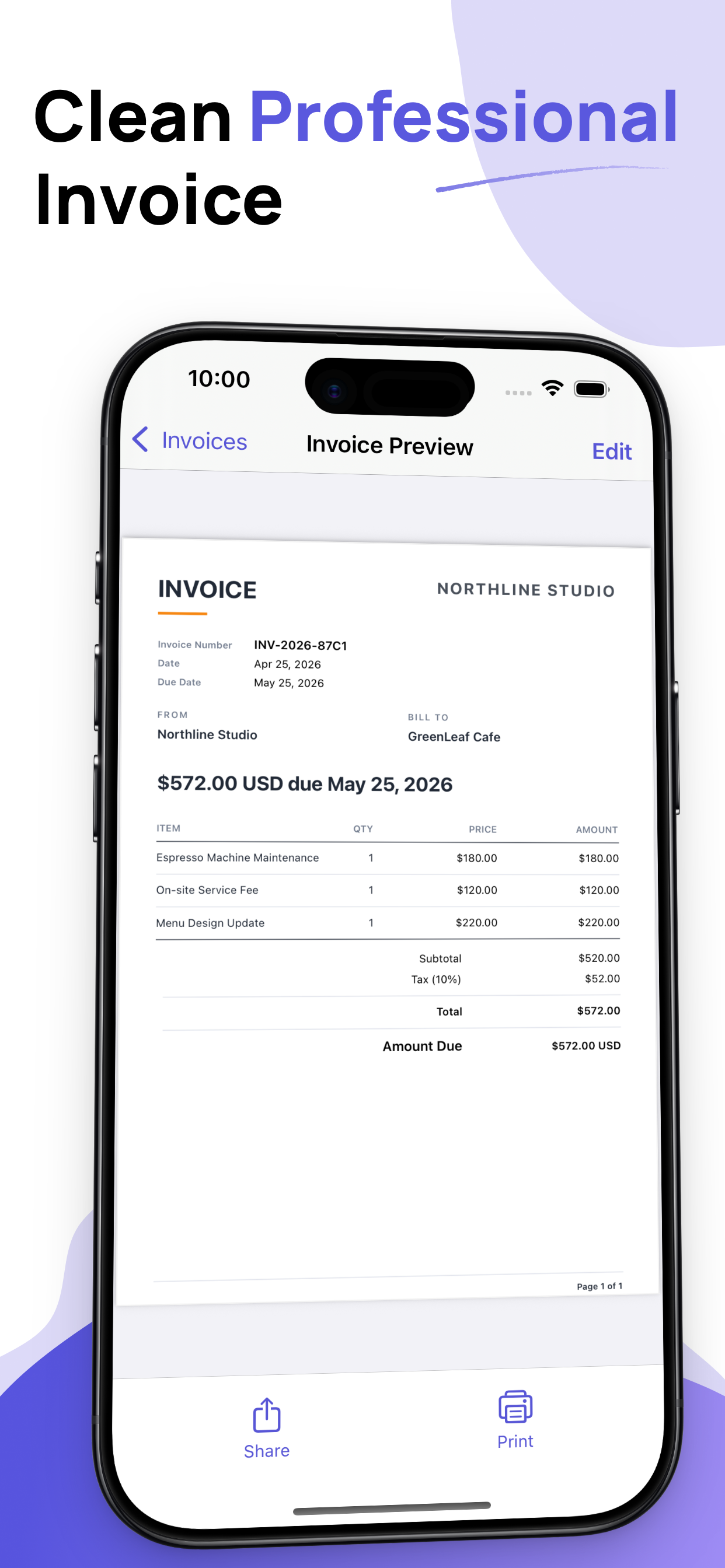 Easy Invoice Maker:Invoice Man