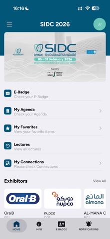 Saudi Int Dental Conference iPhone screenshot
