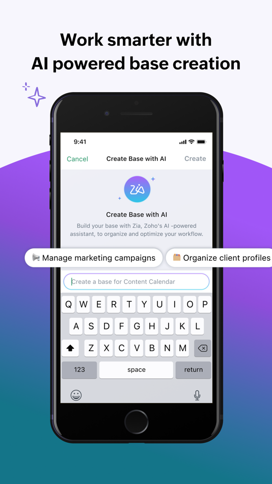 #3. Zoho Tables - Organize Work (iOS) 来自: Zoho Corporation