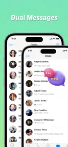 Dual Messages Chat - Duo Web + screenshot #1 for iPhone
