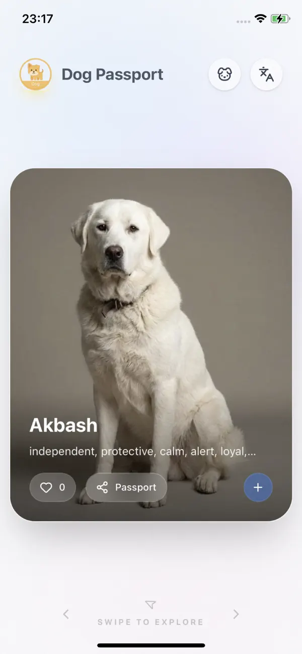 Screenshot #1 pour Dog Passport: Dog Breeds