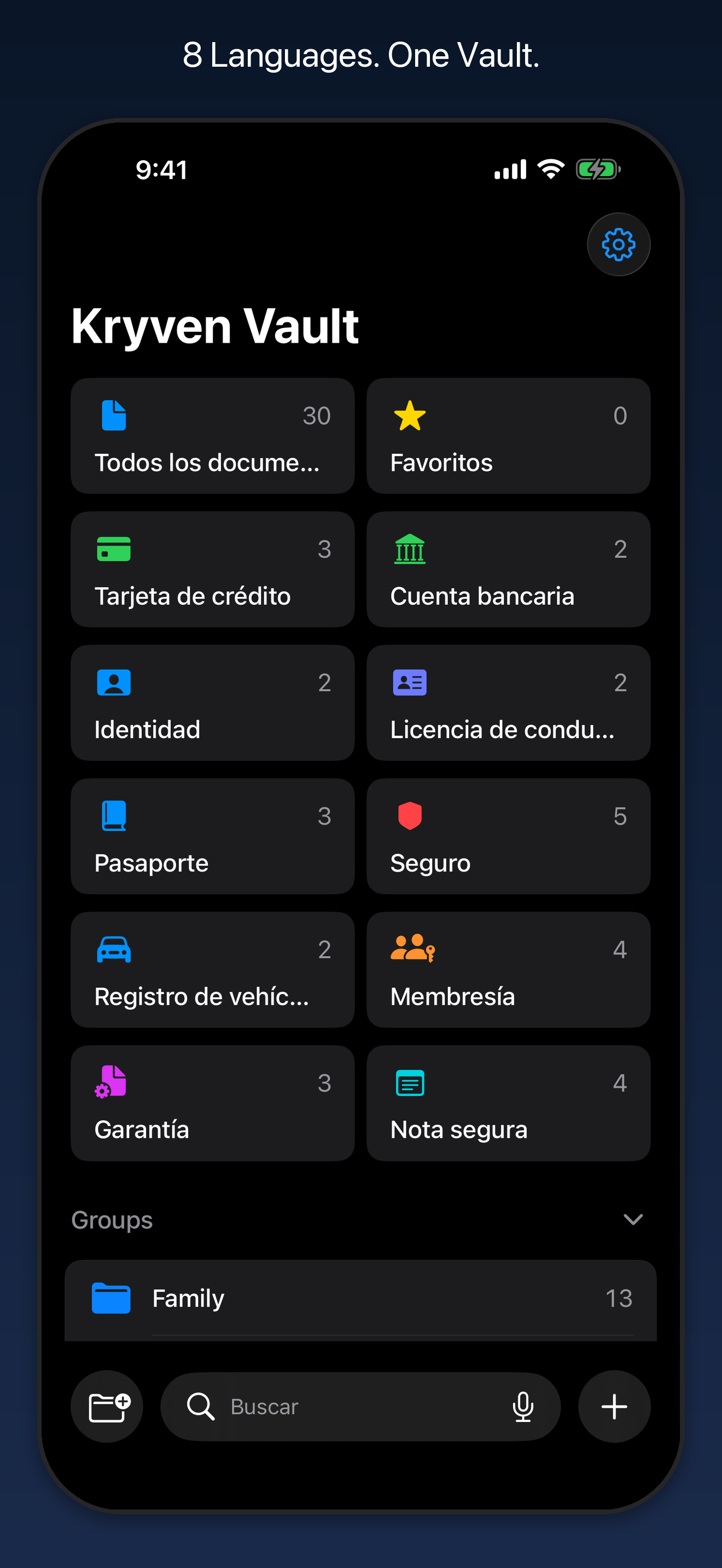 Kryven Vault - ID & Doc Wallet screenshot 10
