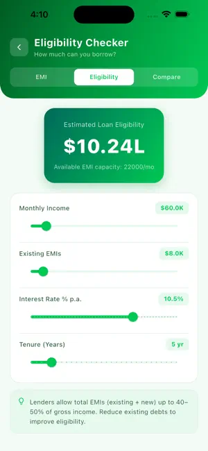 Instant Loan - Money App Calc screenshot 3