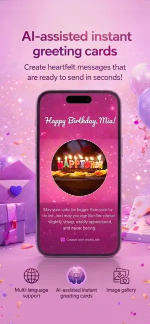 Wishio Birthday Reminder screenshot 3