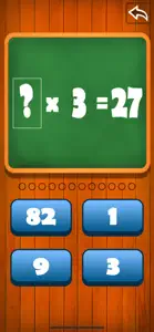 Multiplication table math game screenshot #3 for iPhone