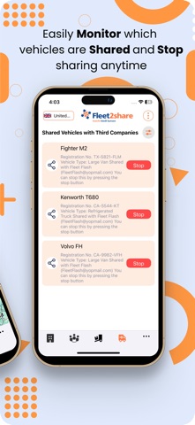Fleet2Share screenshot
