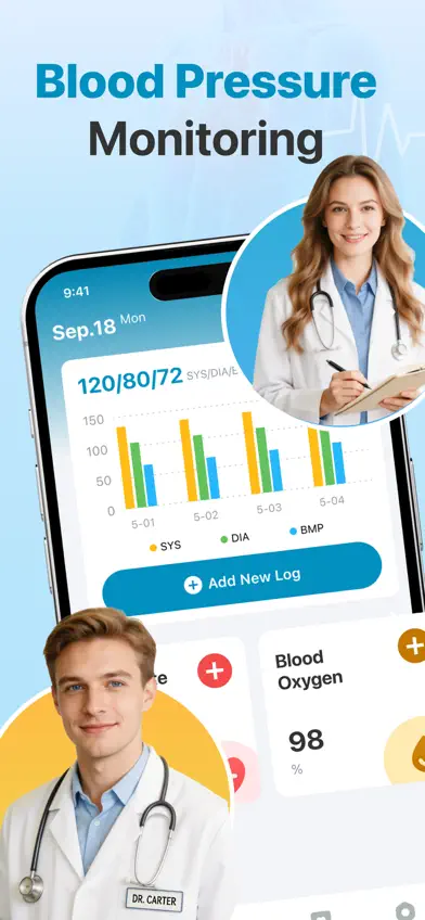 Blood Sugar : Pulse Monitor screenshot 1