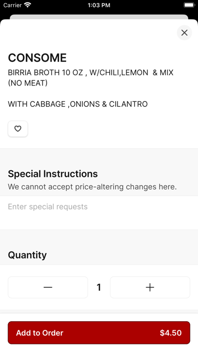 Screenshot 3 of Taco shop 760 App