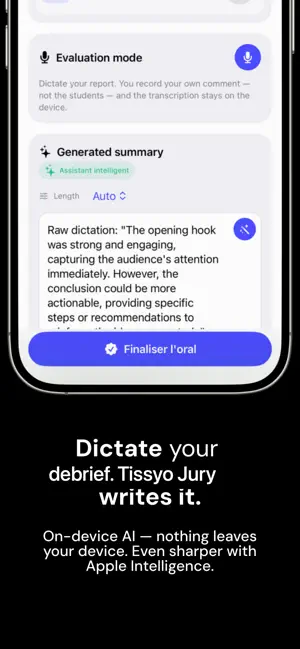 Tissyo Jury: Assessment screenshot 2