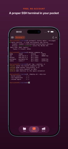 WriteAccess: SSH & SFTP Editor iPhone screenshot 1