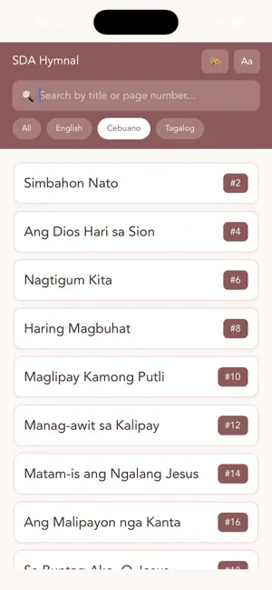 SDA Hymnal: PH Edition iPhone screenshot 6