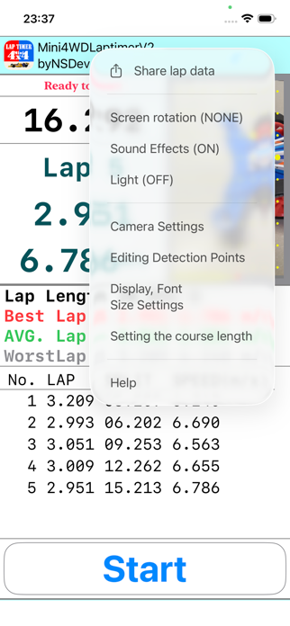 Mini4WDLaptimerV2 byNSDev Screenshot 2 of 7