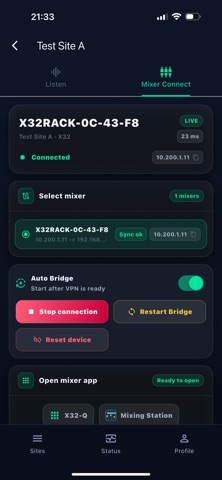 MixerBridge Screenshot 3 of 3
