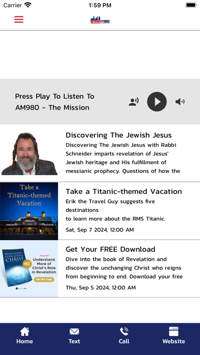 AM 980 The Mission Screenshot