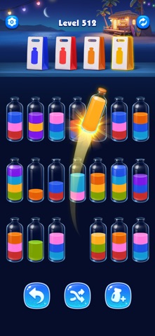 Water Sort! 3D Color Match Puz iPhone screenshot