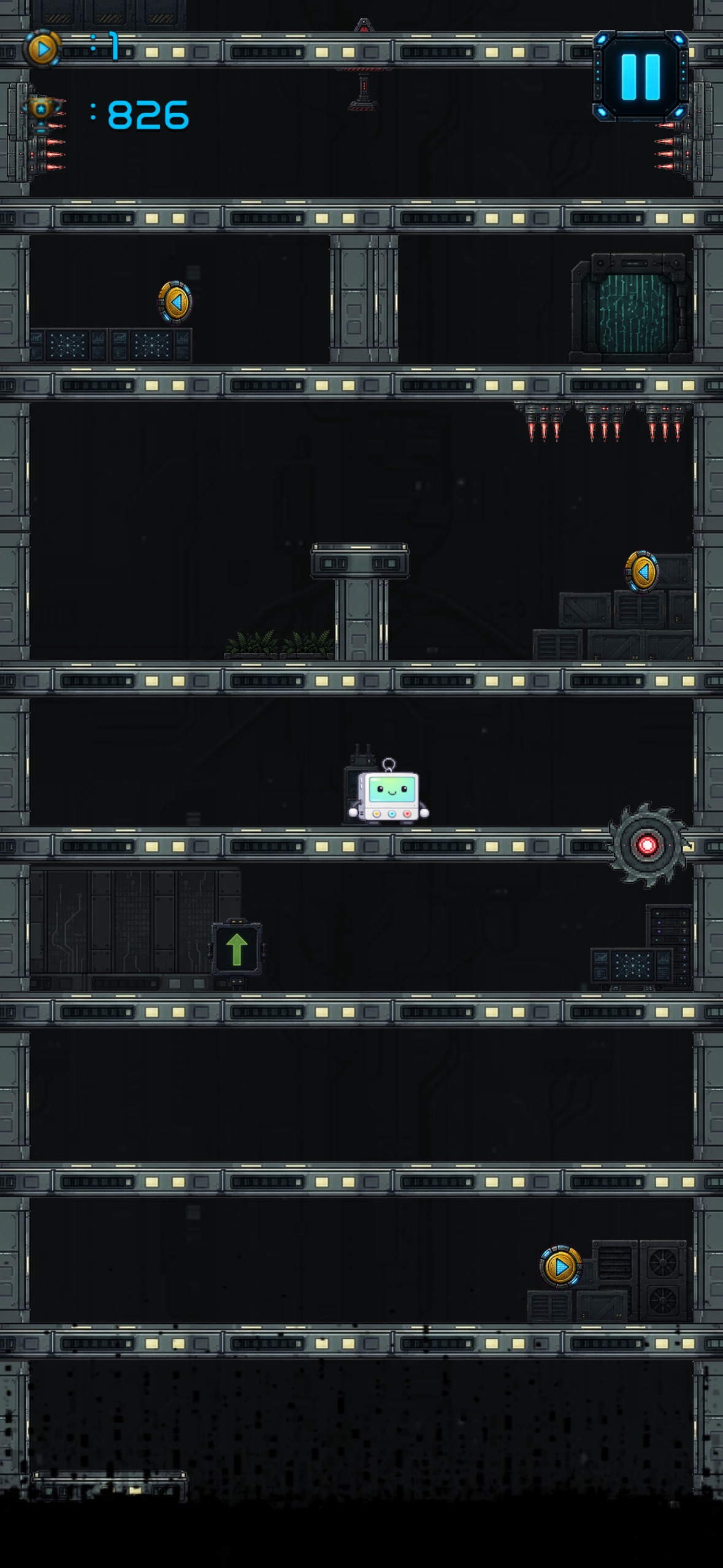 Screenshot 1 of Toshi: Glitch Climb