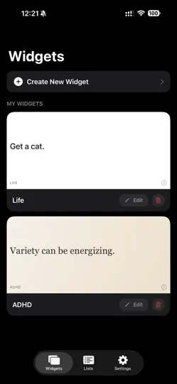 Captura de pantalla de XLife - Advice For Life en iPhone 1