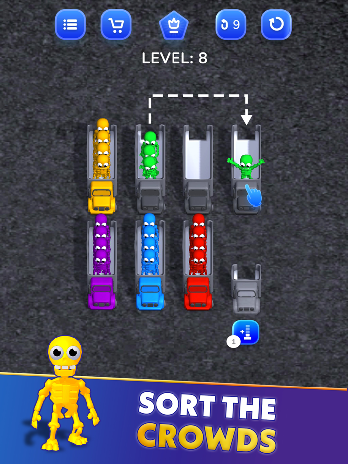 Color Sort Puzzle-Crowd Jam 3D