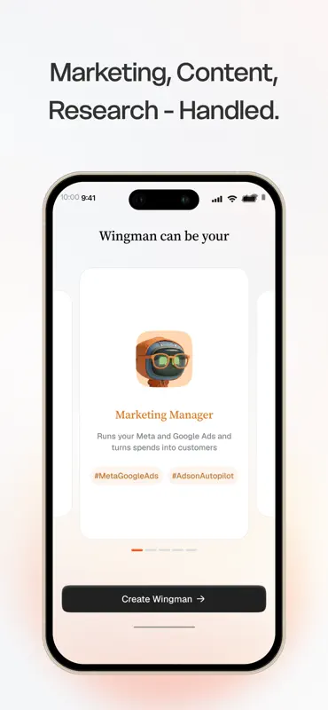Wingman: AI agent & assistant screenshot 2 of 6