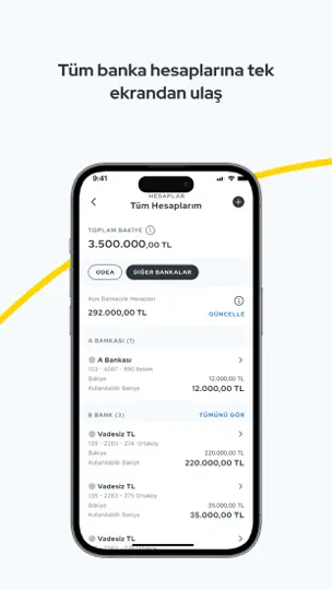 Odea Mobil Bankacılık iPhone Ekran Görüntüsü 6