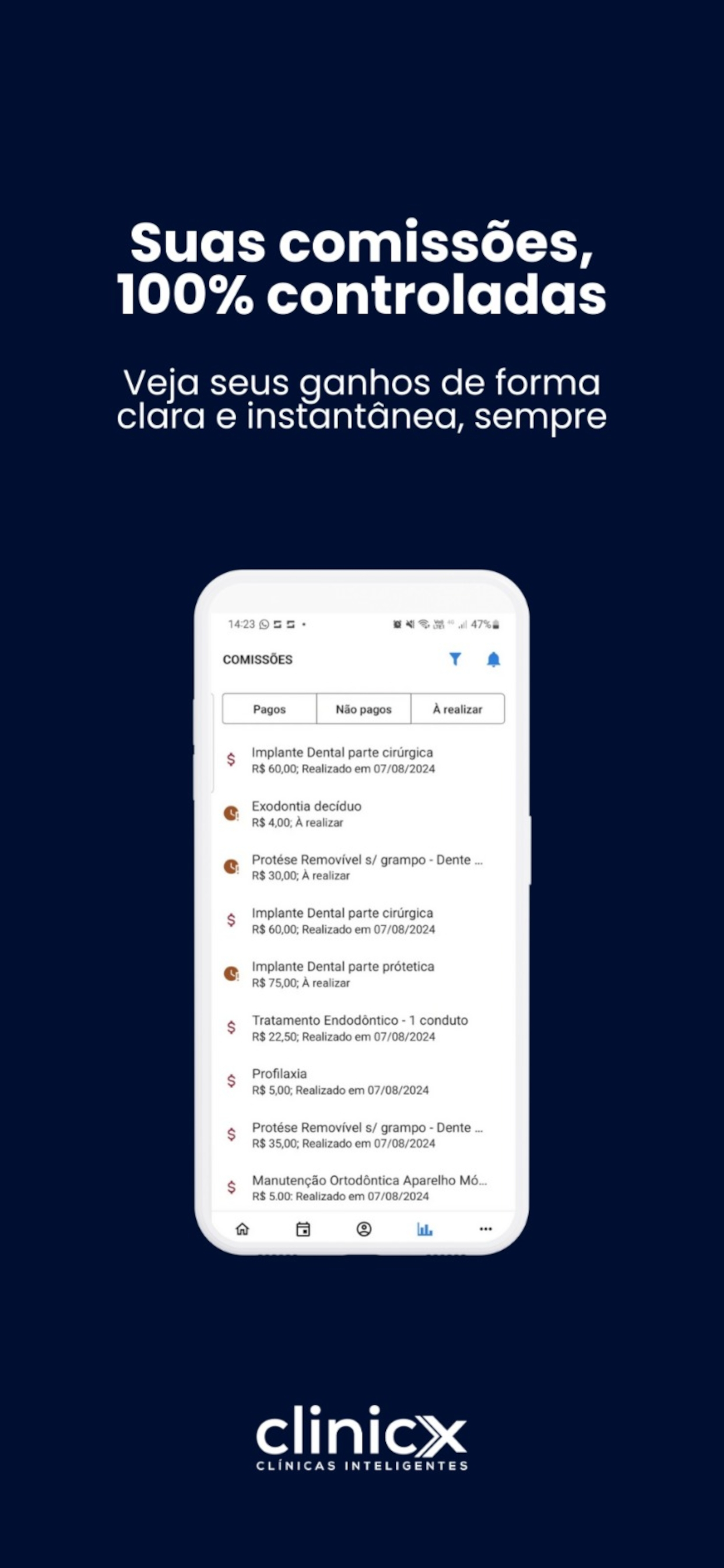 Clinicx - Profissional screenshot 4
