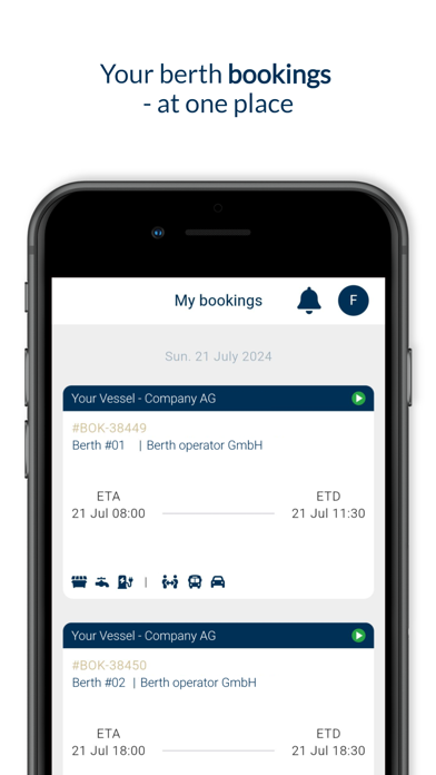 Screenshot #1 pour Bookings