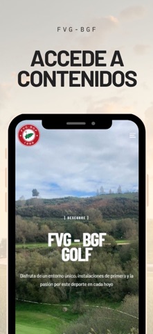 Federación Vizcaína de Golf screenshot