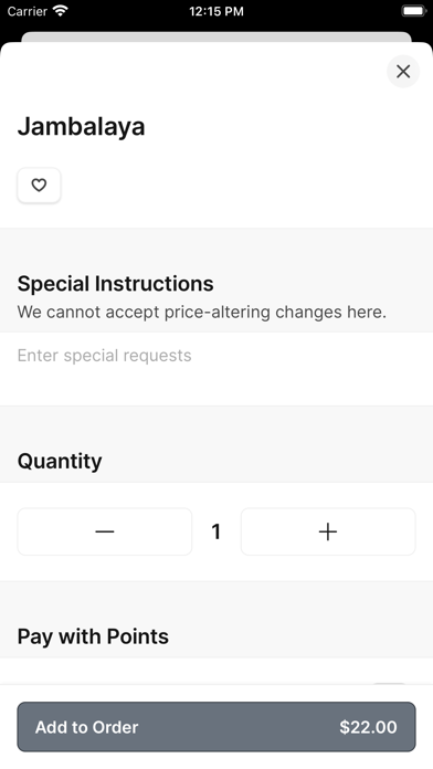 App screenshot