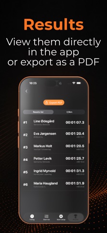 SplitX Timing screenshot