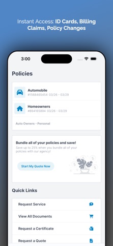 Ausband Chapman Insurance iPhone screenshot