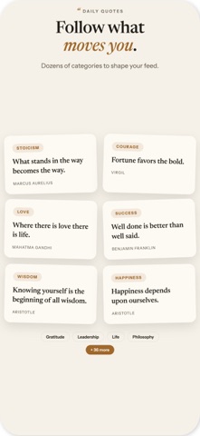 Daily Quotes - Affirmations Screenshot 4 of 5