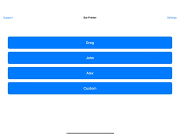 EasyPrint iPad screenshot