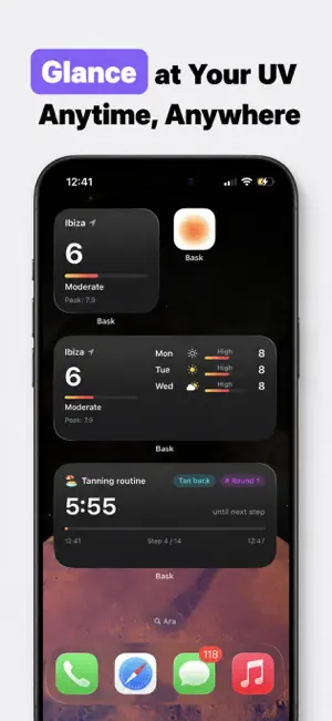 Bask: UV Index, SPF & Tanning screenshot 4