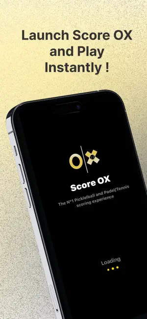 Score OX - Pickleball Score screenshot 1