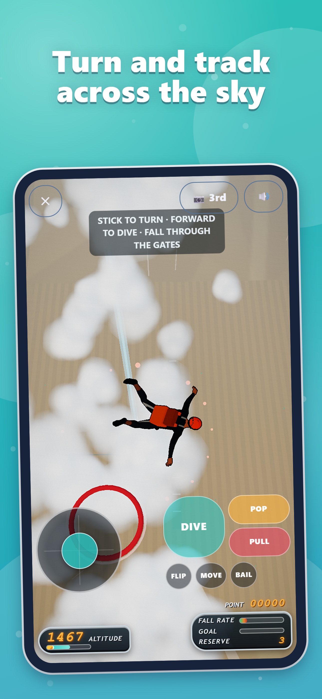 Screenshot 5 of Sky Diving X