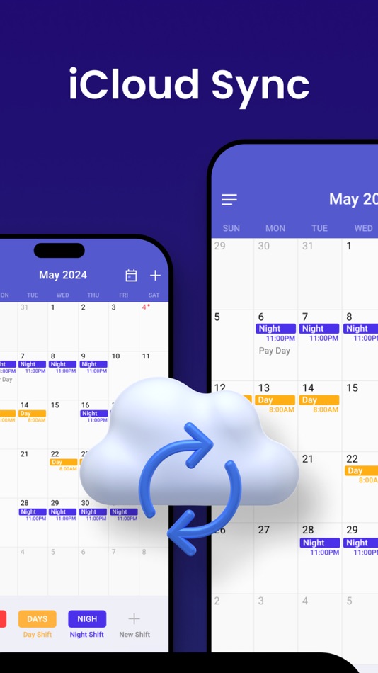 #5. Shift Days: Work Hour Calendar (iOS) 由: PIXO Incorporation