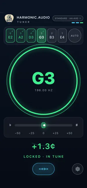 Harmonic.Audio Tuner screenshot 1