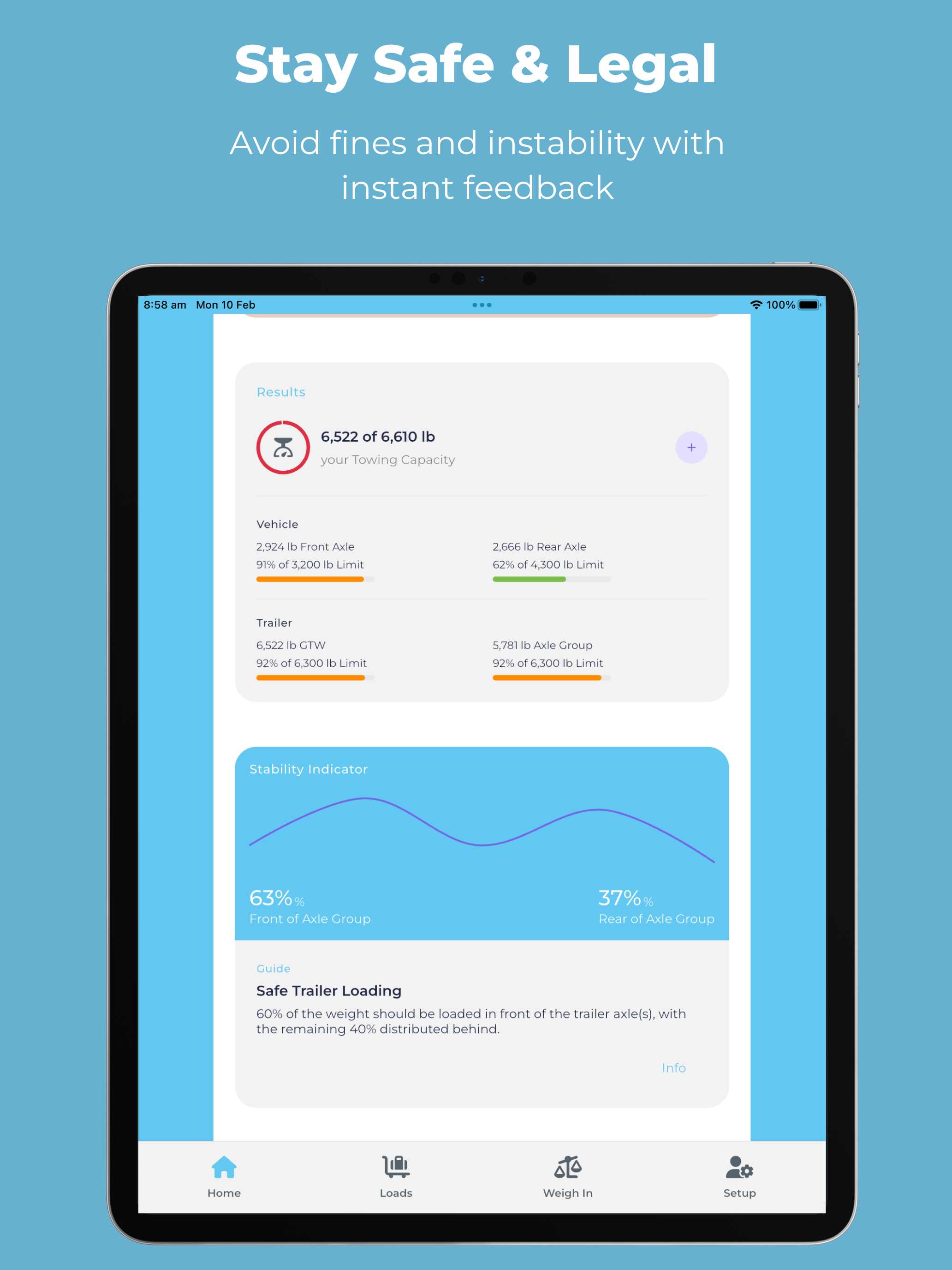 LoadMate US: Weight Calculator