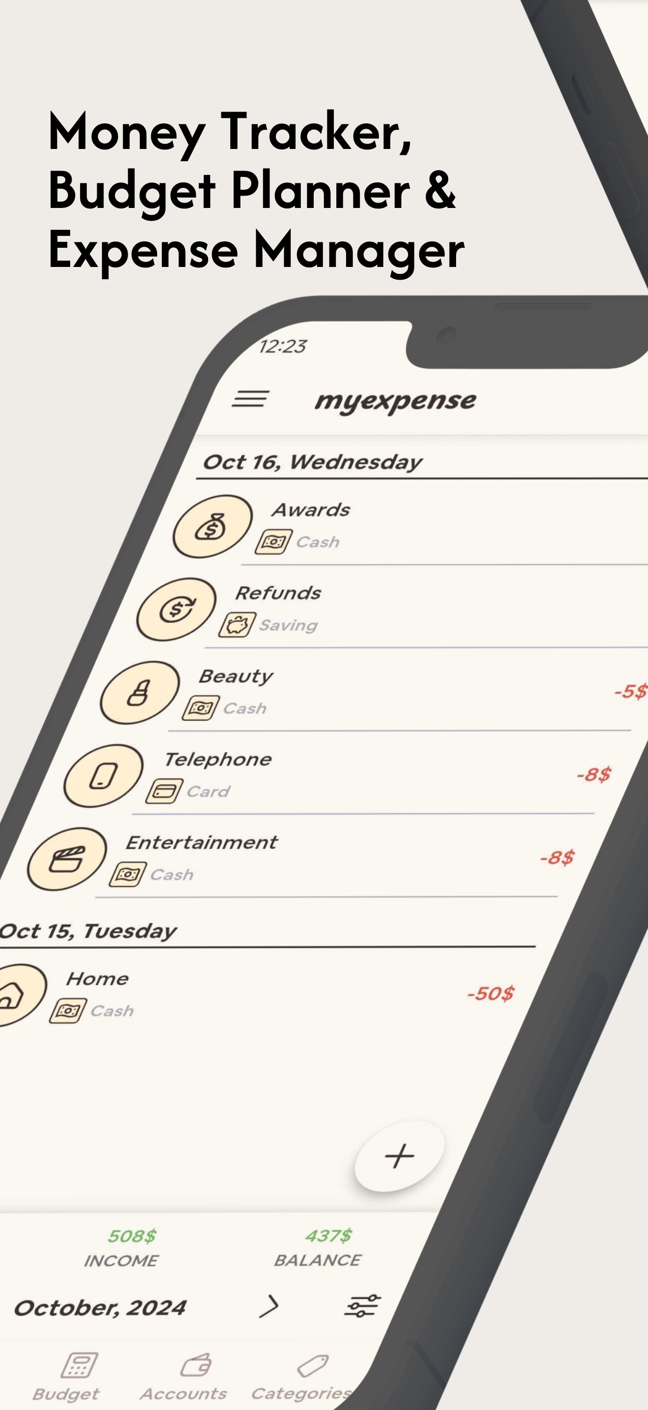 The Expense Tracker screenshot 4