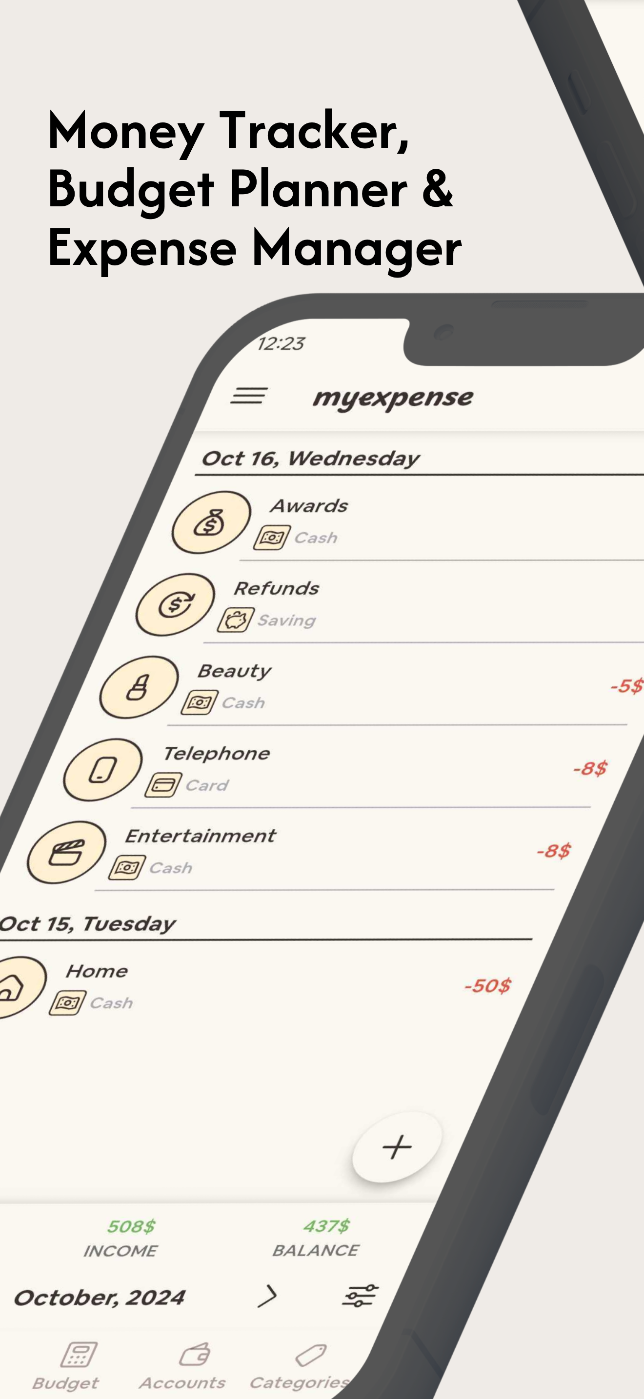 The Expense Tracker screenshot 4