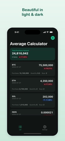 EasyAverage screenshot