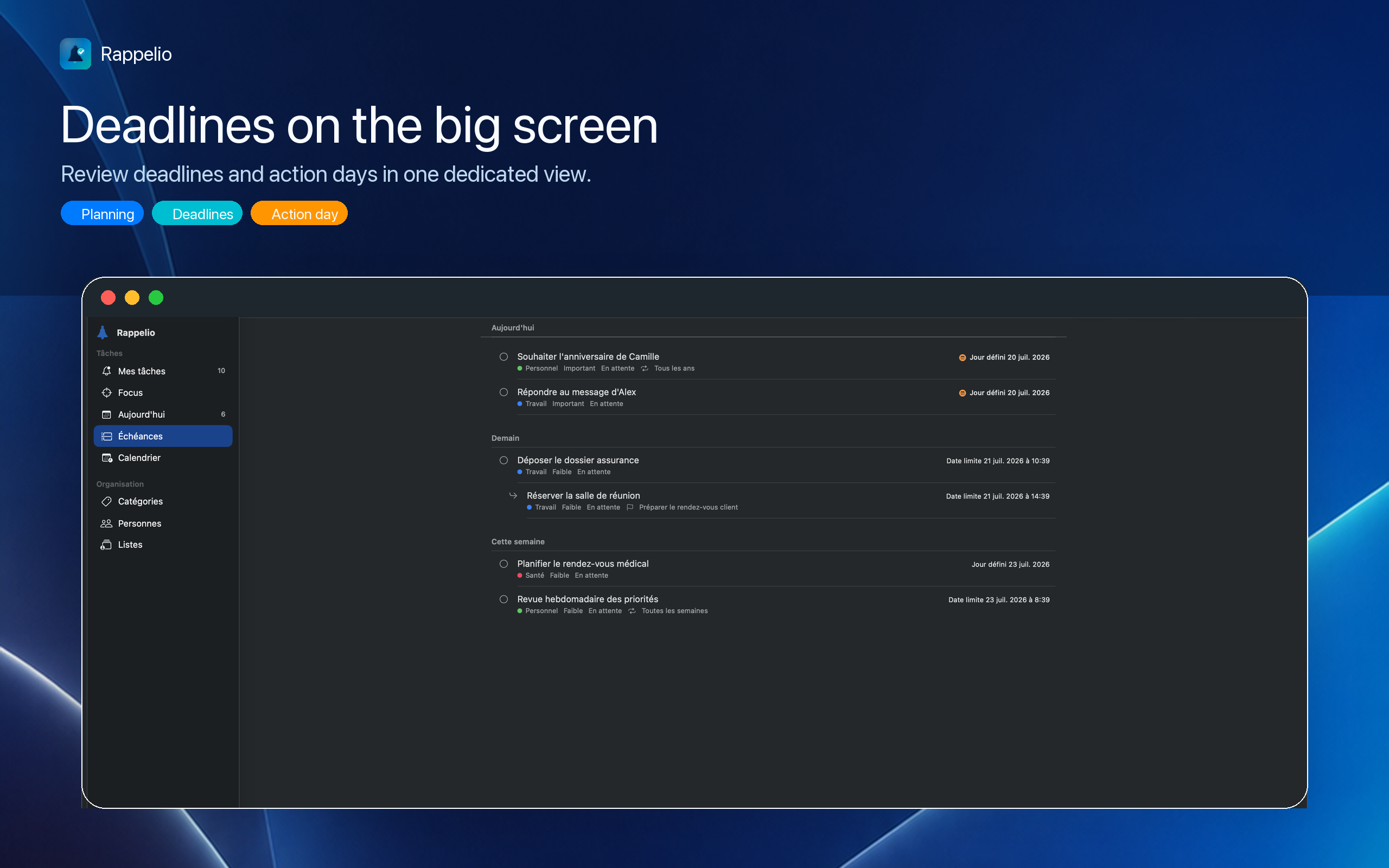 Rappelio screenshot 11