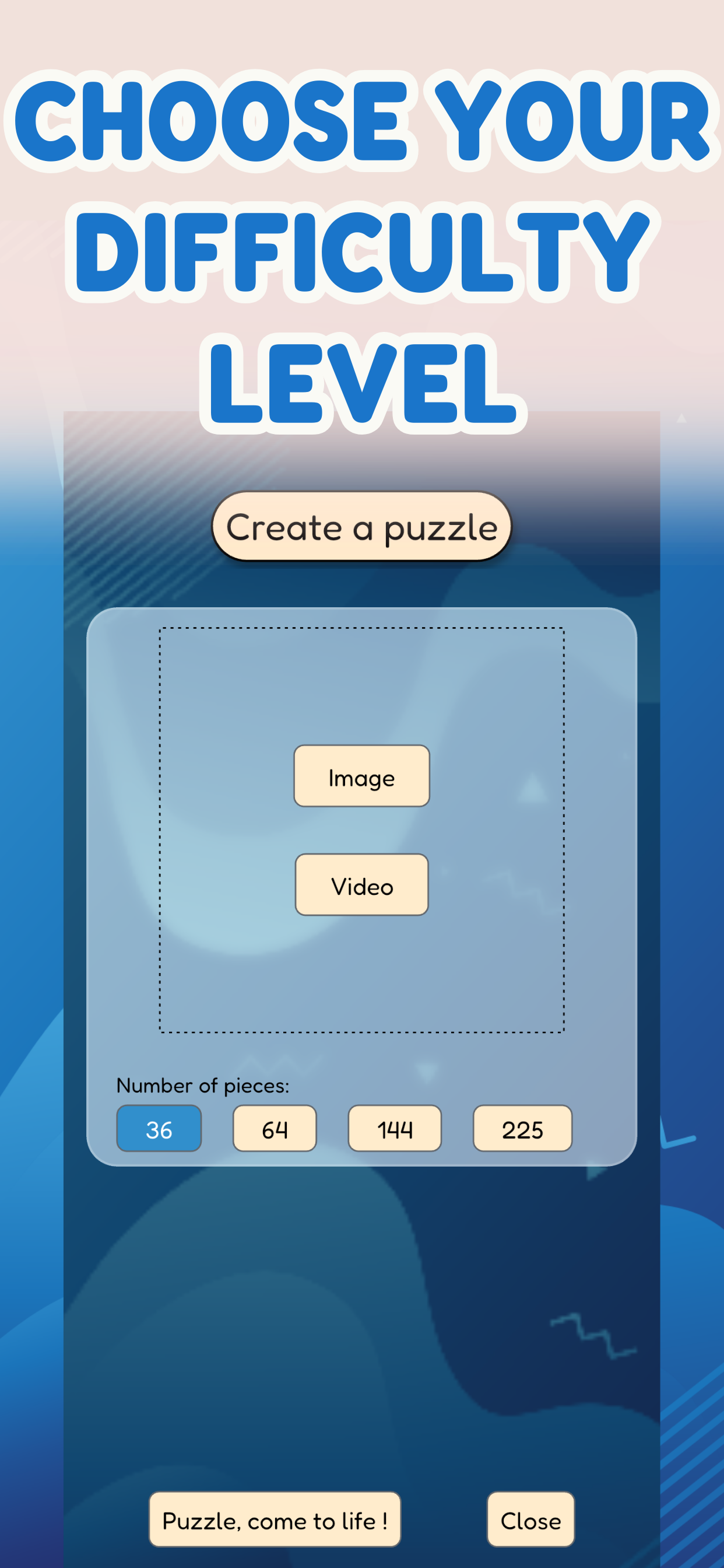 Jigsaw puzzles: adult gallery