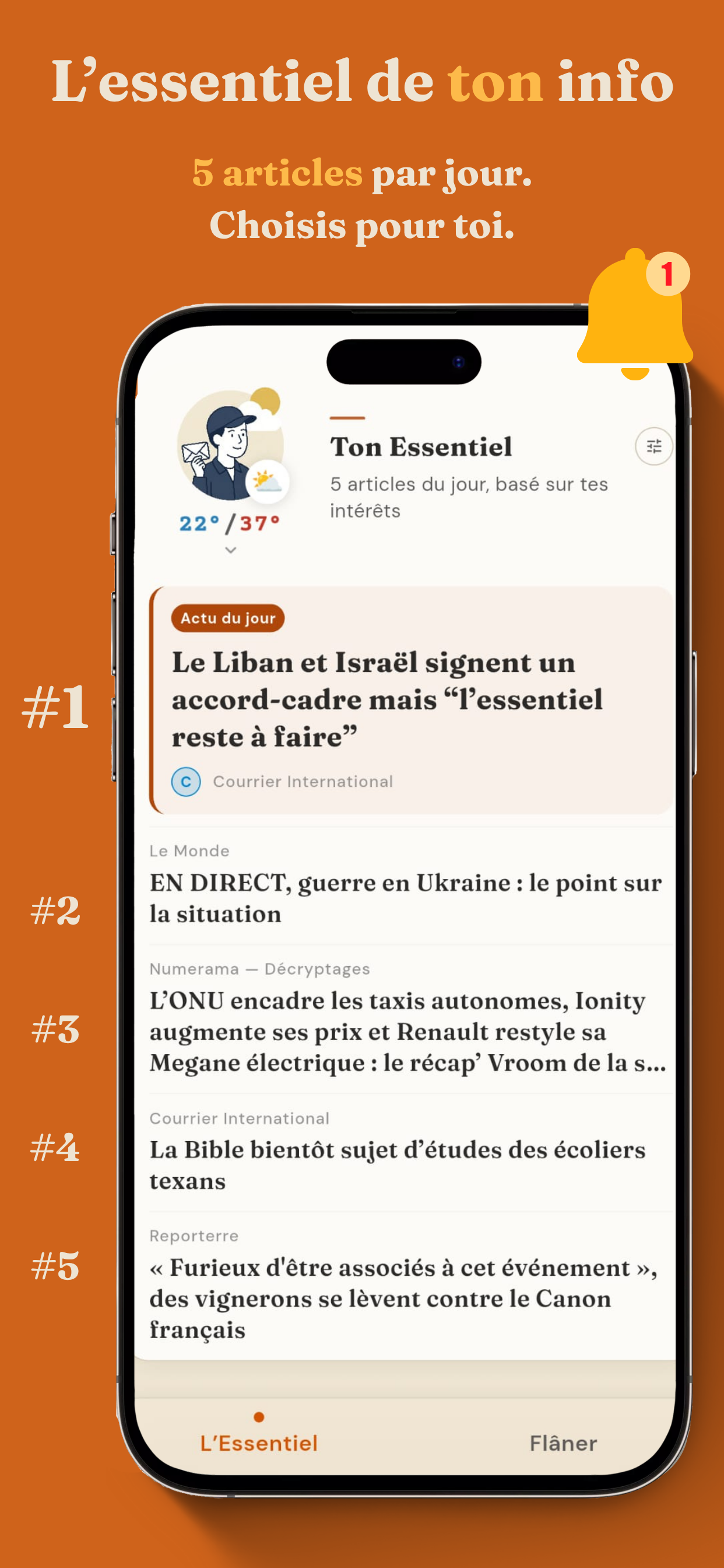 Facteur, ton journal de l'actu screenshot 3