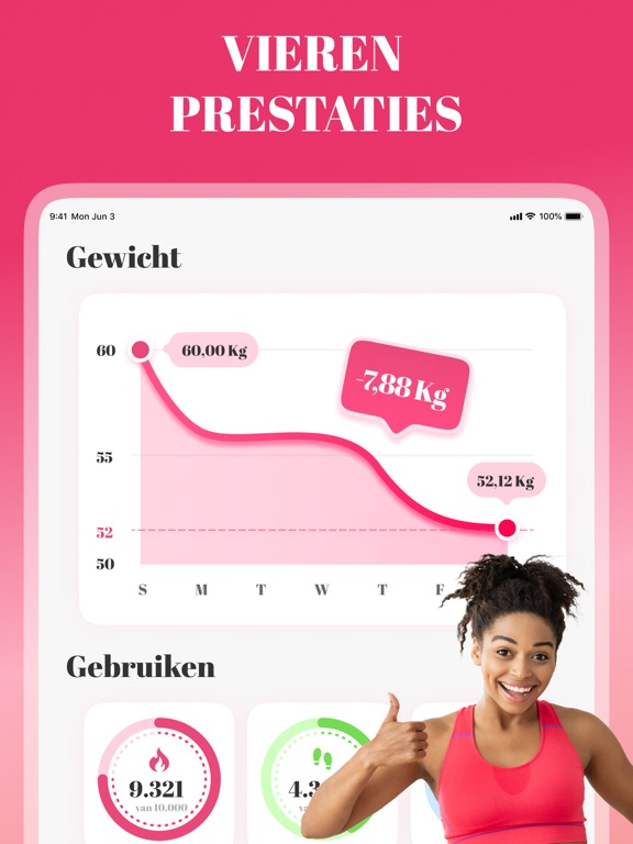 Workout for Women: Thuis Fit iPad app afbeelding 8