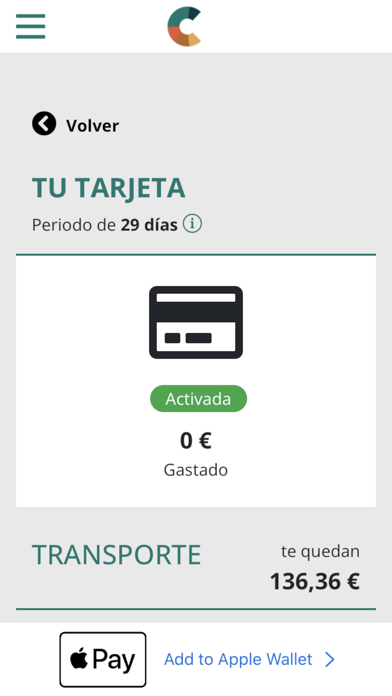 Mi Compensación Screenshot