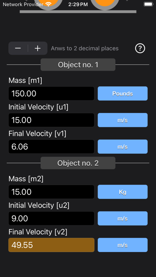#10. Conservation of Momentum Calc (iOS) 由: Nitrio