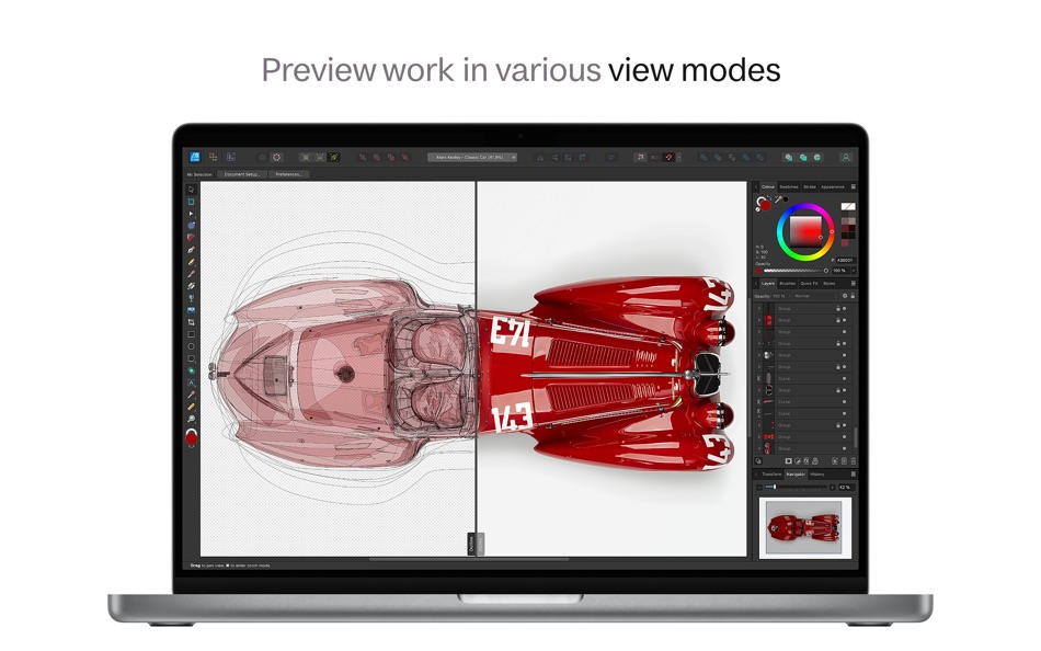#6. Affinity Designer 2 (macOS) 来自: Serif Labs